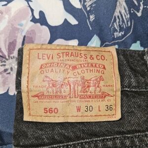 Black Levi Jeans